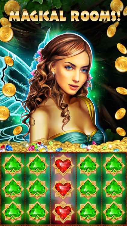 Slots Enchanted Forest - Unicorn & Elf Queen Riches PRO: Vegas Fantasy Slot-Machines.