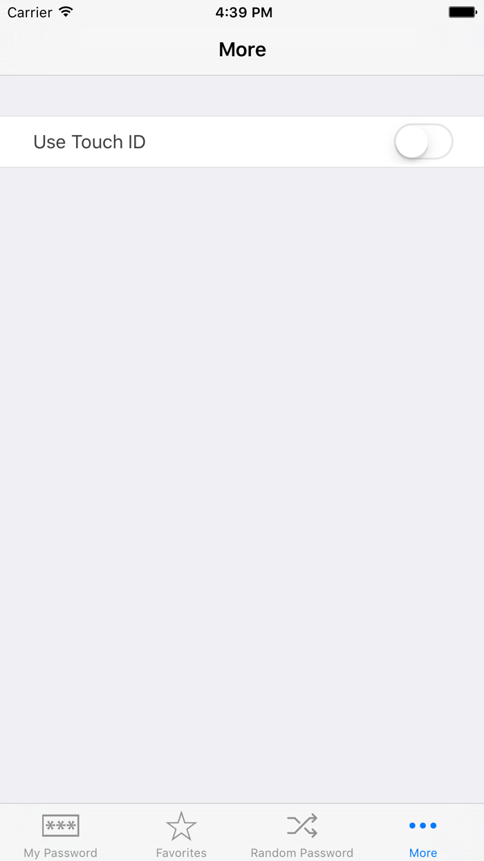 My Password Database