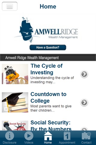 Amwell Ridge Wealth Management screenshot 2