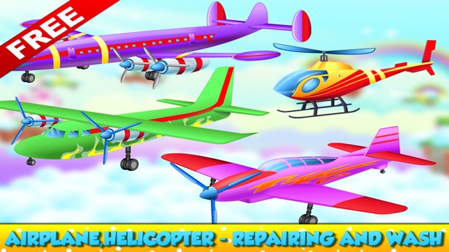 Airplane,Helicopter - Repairing And Wash Games(圖5)-速報App