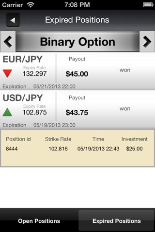 KeyOption- Binary Options Trading screenshot 4
