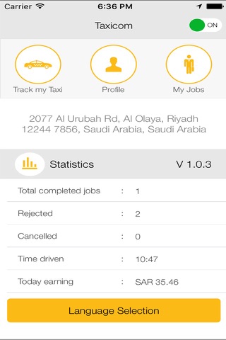 Taxicom-Driver screenshot 2