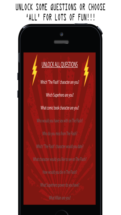 How to cancel & delete Personality Quiz for The Flash version fans plus superhero and villains from iphone & ipad 2