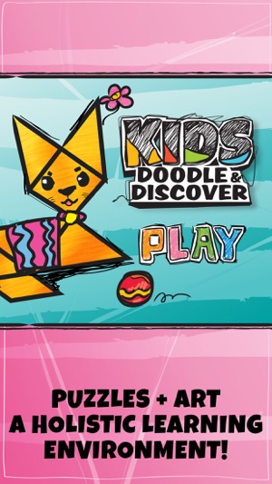 Kids Doodle & Discover: Cats - Color, Dr