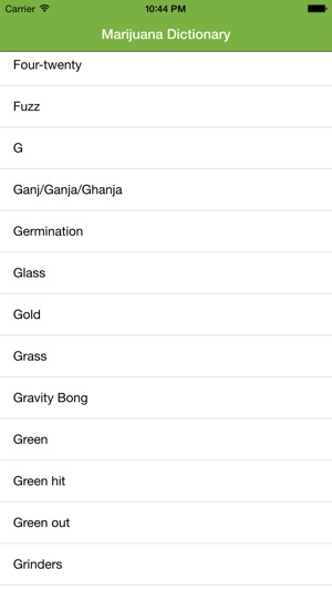 Marijuana Dictionary A-Z(圖5)-速報App