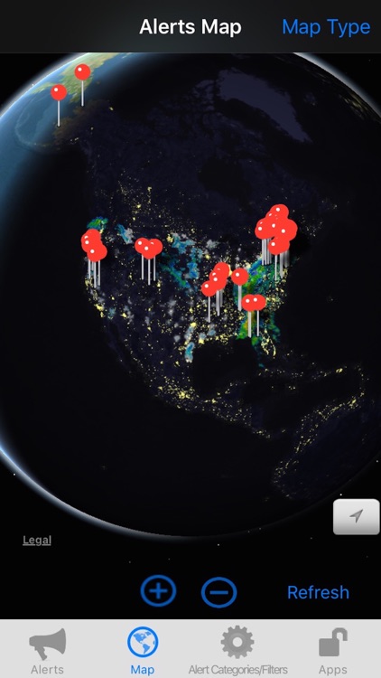 US NOAA Alerts with NOAA Radar 3D Pro