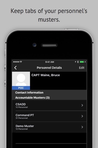 Muster PO - Keep track of your people screenshot 2