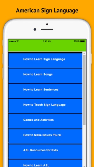 American Sign Language - Games and Activities(圖3)-速報App