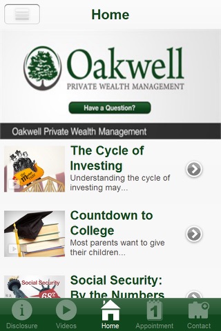 Oakwell Private Wealth Management screenshot 2