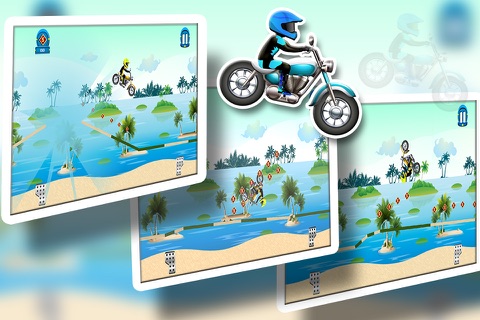 Beach Power The Motorbike Race screenshot 2