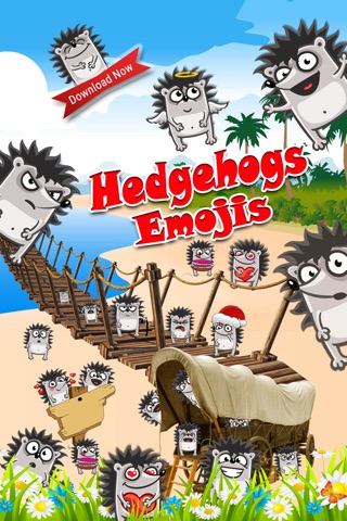 Hedgehog Emojis screenshot 2