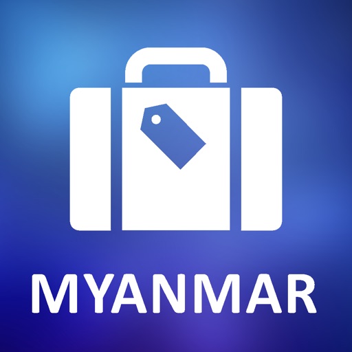 Myanmar Detailed Offline Map