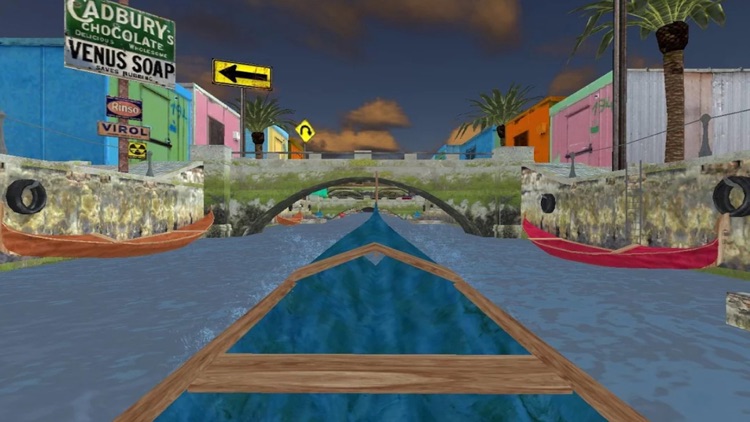 VR City Boat Stream : 3D Virtual Reality Game 2017 screenshot-3