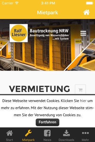 BautrocknungNRW screenshot 2