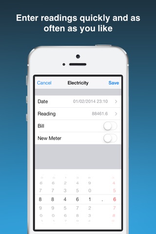 Meter Readings screenshot 3