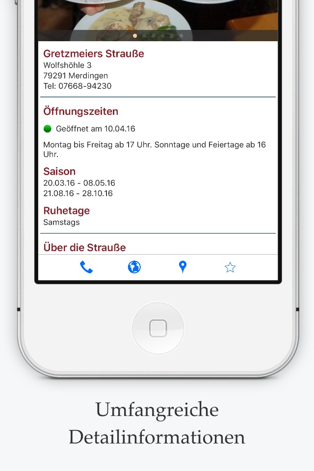 BZ Straußenführer für Freiburg, den Schwarzwald und Südbaden – Badische Zeitung screenshot 3