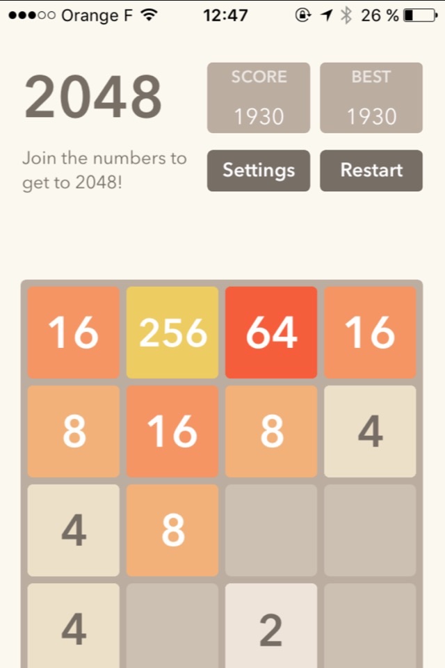 2048 : logic game screenshot 2