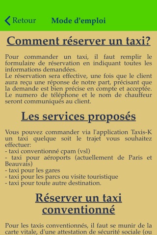 Taxis K Chauffeur screenshot 3