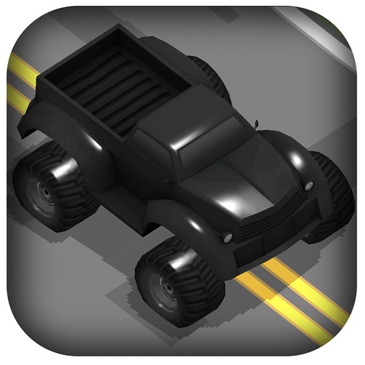 3D Zig-Zag  Offroad Racer -  Escape Asphalt Car with Fast Run Lane