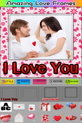 Amazing Love Photo Frames screenshot 2