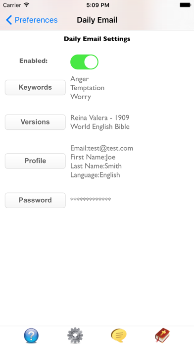Screenshot #1 pour Power Passage - Bible verses by topic to encourage, guide and help us