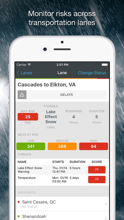 Riskpulse Relay - Weather Risk Collaboration for the Supply Chain screenshot-4