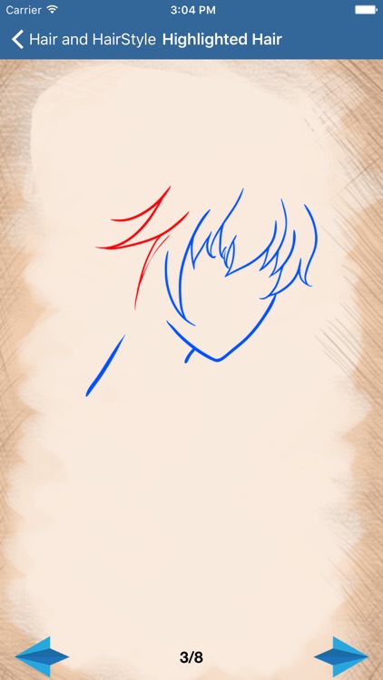 Artist Blue - How to draw Hairdo and Hairstyle screenshot-4