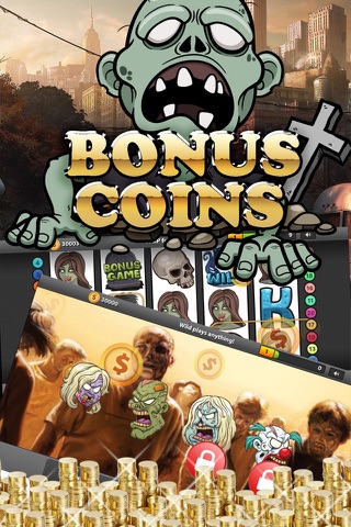 Zombie Slots - Las-Vegas Slot Machine screenshot 2