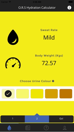 O.R.S. Hydration Calculator(圖3)-速報App
