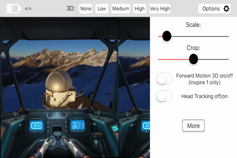 3D VR Cockpit - DJI Phantom 3/4 Mavic Inspire screenshot 3