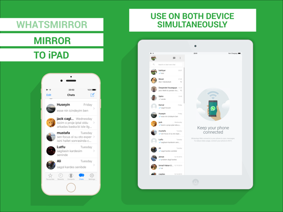 Messenger for WhatsApp - iPad version Freeのおすすめ画像4