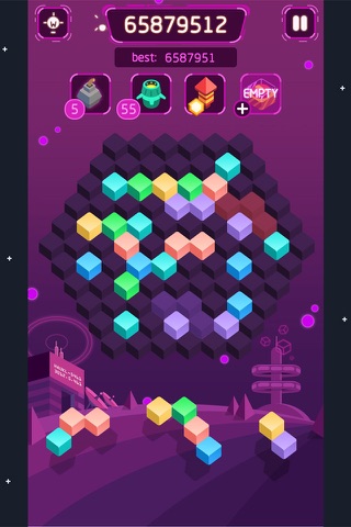 Hexagon Blocks screenshot 2