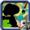 Painting App Game Snoopy dog house Edition
