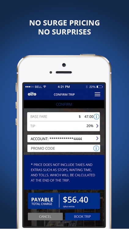 Elite Limousine App screenshot-3