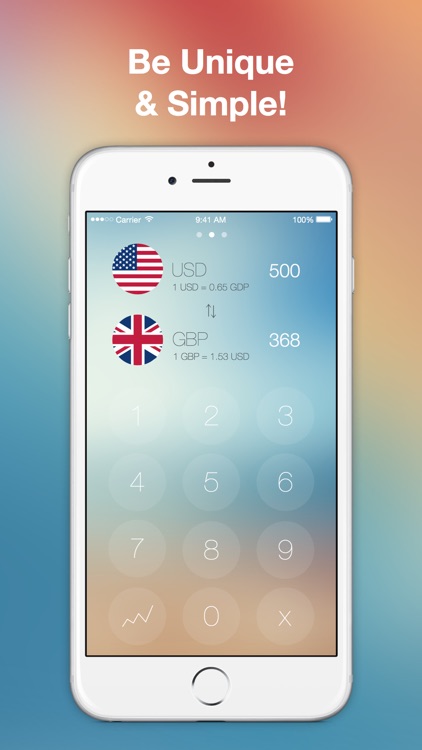 Simple Currency Converter - easily convert foreign currencies with historical exchange rates and work offline using yahoo