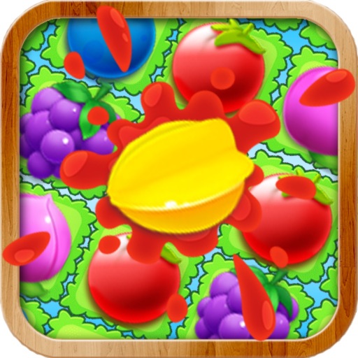 Fruit Link Burst: Crush Pop Game Icon