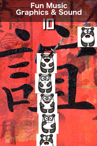 Panda Kung Fu Stack - A Fun Block Stacking Up Game screenshot 2