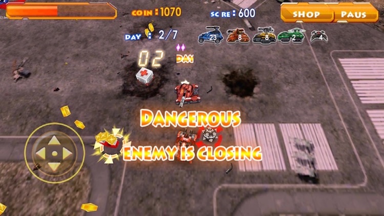 Tank Blaze of War: Battle of city with a tank force