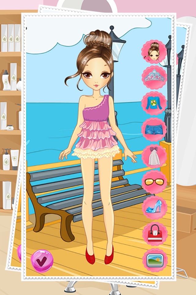 Fashion Girl Beauty Power Star Teen Celebrity Dress Up Style screenshot 4