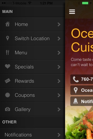 Ocean Thai Cuisine screenshot 2