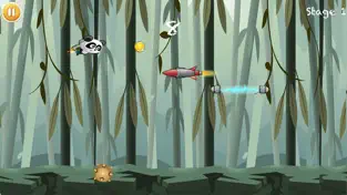 Bildschirmfoto 2 Panda Pro Flying - The Adventure Jetpack in The Bamboo Land iphone
