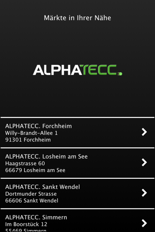 ALPHATECC. App screenshot 2