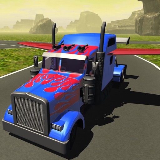 Flying Car Simulator : Transformer Truck - Airplane Pilot Icon