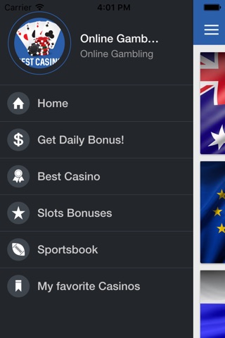 Online Gambling Reviews - Online Real Money Casino, Betting, Poker, Blackjack, Craps and Big Win with Slots screenshot 3