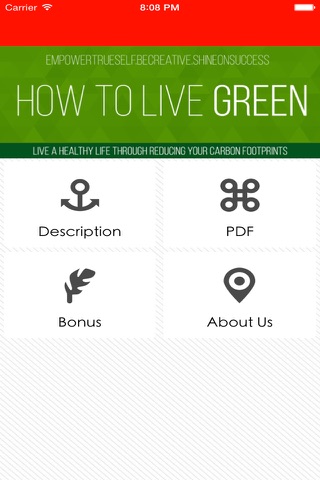 How to live green eBook screenshot 3