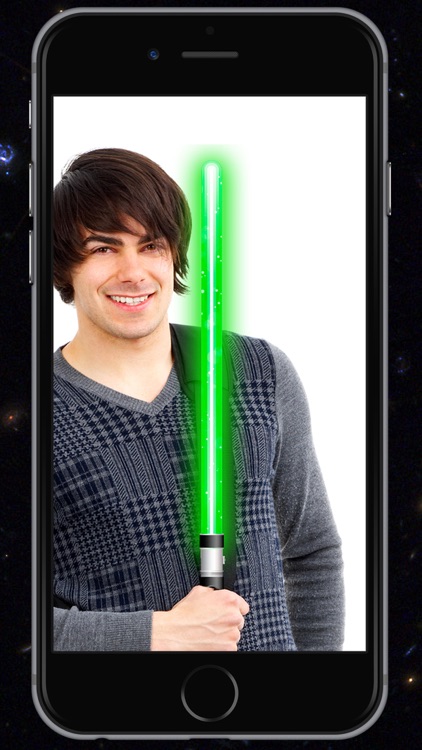 Lightsaber of galaxies Simulator of laser sword with sound effects and camera to take pictures - Premium screenshot-4