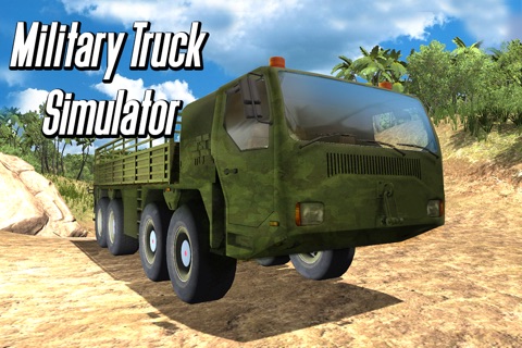 Army Truck Offroad Simulator 3D - Drive military truck! screenshot 3