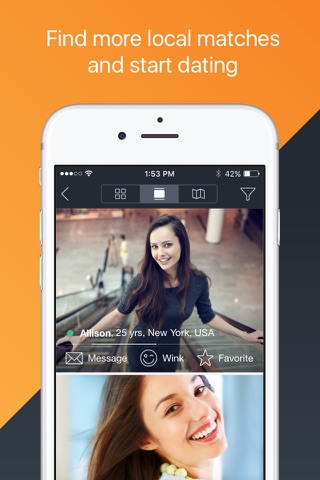 Flirt - A Dating App to Chat & Meet Local Singles screenshot 2