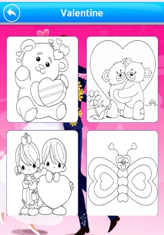 Valentine Coloring Book For Kids screenshot 3