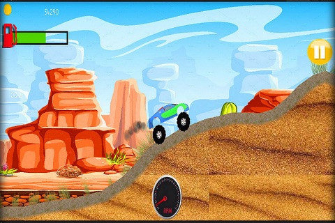 Monster Truck Hills Driving - Ultimate Challenge screenshot 2